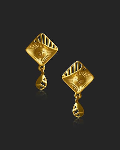 Udyati 22KT Gold EARRING Udyati 22KT Gold EARRING