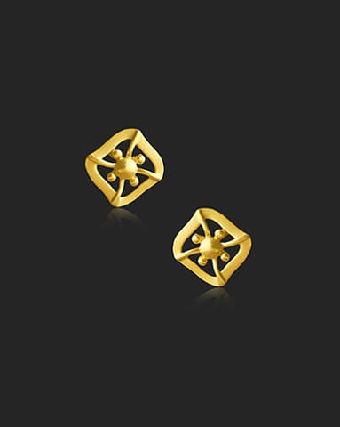 Taalika 22KT Gold EARRING