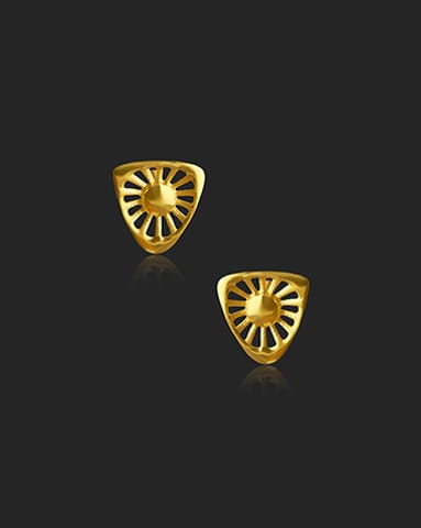 Rachita 22KT Gold EARRING