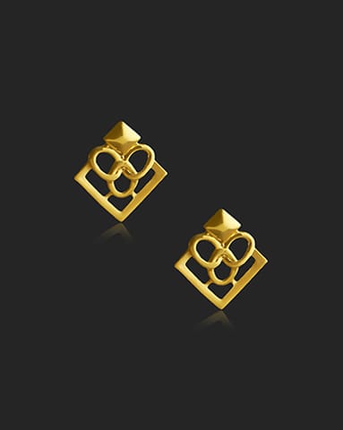 Naina 22KT Gold EARRING