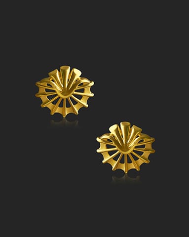 Tanika 22KT Gold EARRING