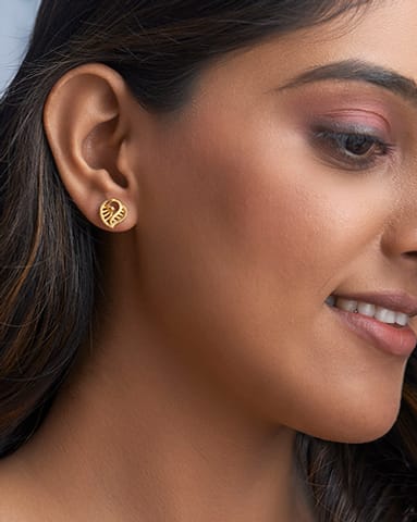 Yashvi 22KT Gold EARRING