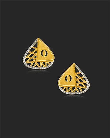 Vamika 22KT Gold Earrings