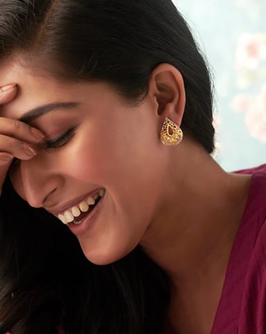 Aryahi 22KT Gold Earrings Aryahi 22KT Gold Earrings