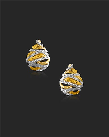 Kenisha 22KT Gold Earrings