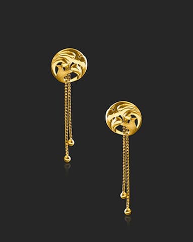 Reyna 22KT Gold Earrings Reyna 22KT Gold Earrings
