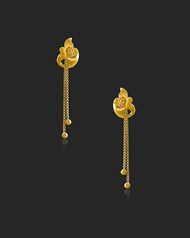 Simona 22KT Gold Earrings Simona 22KT Gold Earrings