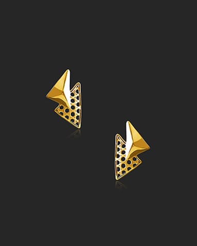 Aaradhya 22KT Gold Earrings