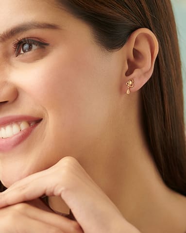 Harsha 22KT Gold Earrings