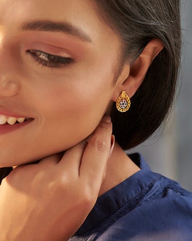 Suhasini 22Kt Gold Earrings