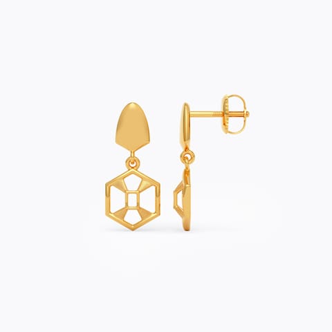 Vanta 22KT Gold Drop Earrings Vanta 22KT Gold Drop Earrings