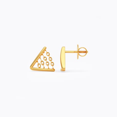Sitara Kalgi 22KT Gold Stud Earrings Sitara Kalgi 22KT Gold Stud Earrings