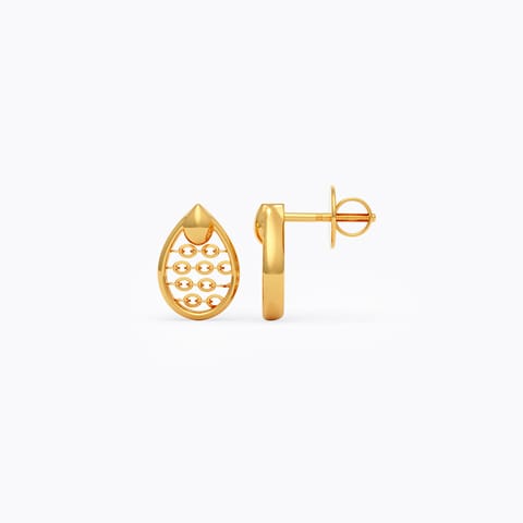 Diantha 22KT Gold Stud Earrings Diantha 22KT Gold Stud Earrings