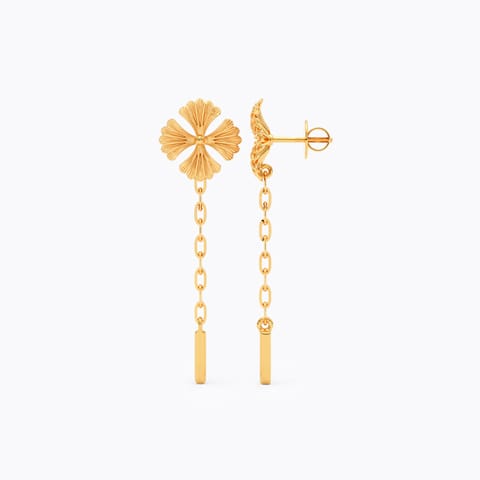 Nolana 22KT Gold Drop Earrings
