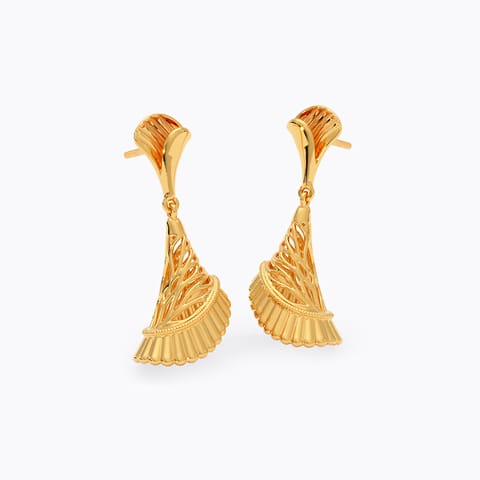 Gilded Grace 22KT Gold Jhumkas