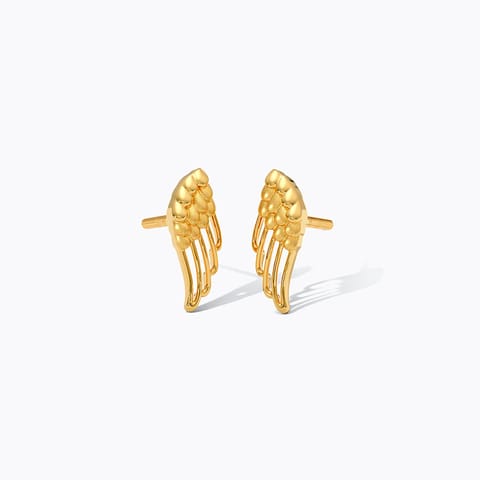 Golden Ascend 22KT Gold Stud Earrings Golden Ascend 22KT Gold Stud Earrings