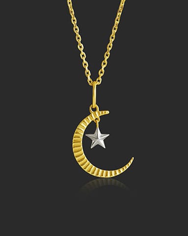 Lianna 22Kt Gold Matching Set, Charm Necklets Gold Necklaces 22 Karat Yellow Gold Lianna 22Kt Gold Matching Set, Charm Necklets