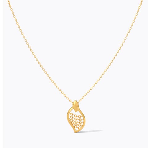 Gold Necklaces 22 Karat Yellow Gold Manvi Links 22KT Gold Necklace