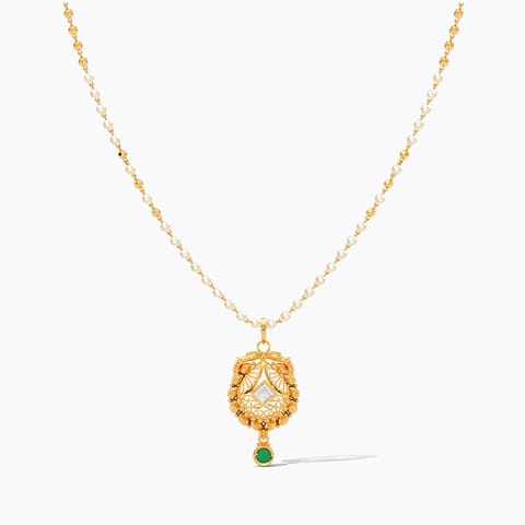 Timeless Kundan 22KT Gemstone Necklace