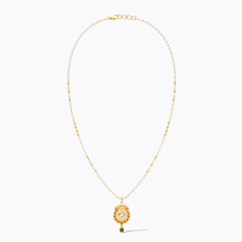 Timeless Kundan 22KT Gemstone Necklace