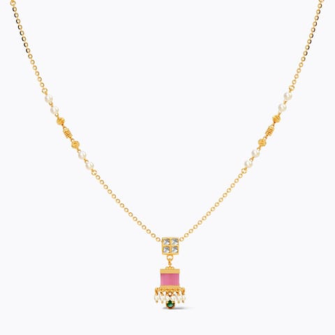 Royal Kundan 22KT Gemstone Necklace
