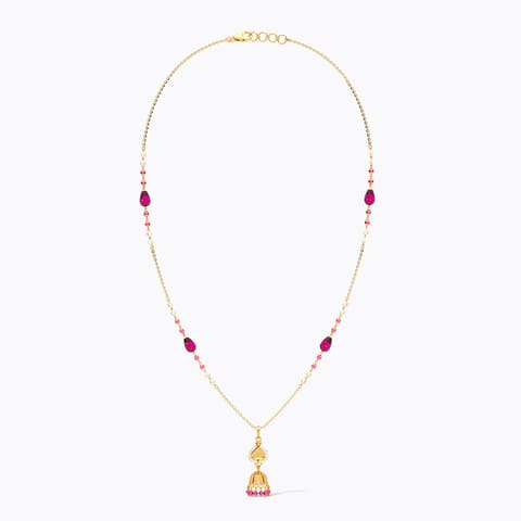Enticing Kundan 22KT Gemstone Necklace