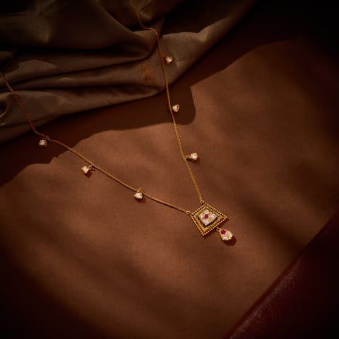 Noorika 22KT Gemstone Necklace