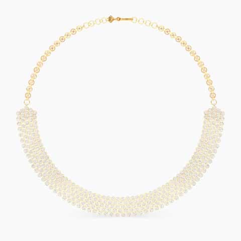 Starflare Cluster 22KT Gemstone Necklace