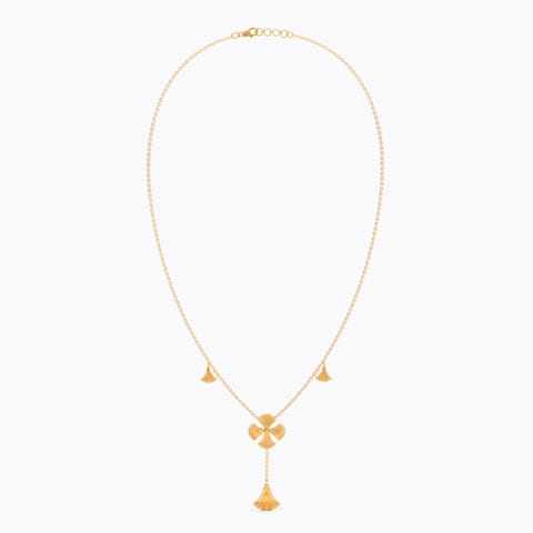 Ipomea 22KT Gold Necklace
