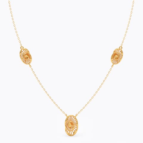 Golden Shell 22KT Gold Necklace