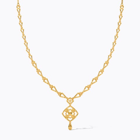 Regal Charm 22KT Gold Necklace