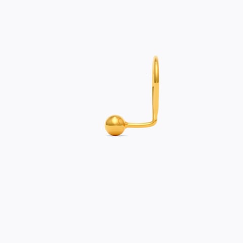 Golden Bead 22KT Gold Nose Pin