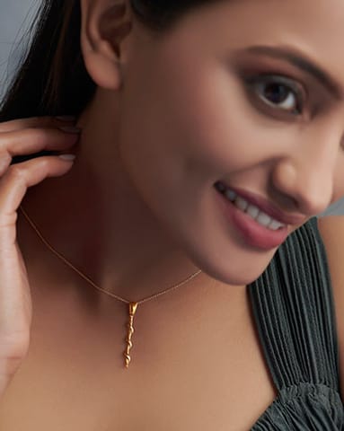Nora 22KT Gold Pendant