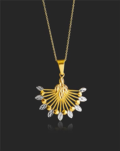 Lizel 22KT Yellow Gold Pendant Lizel 22KT Yellow Gold Pendant