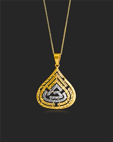 Advaita 22KT Yellow Gold Pendant Advaita 22KT Yellow Gold Pendant