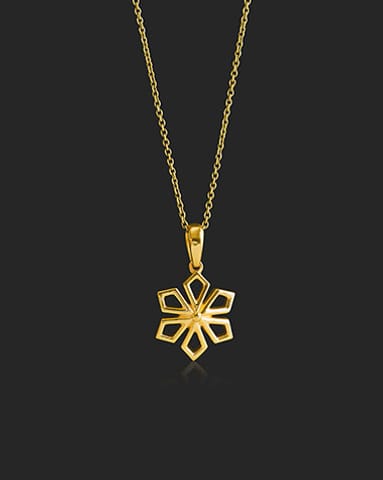 Gold Pendants 22 Karat Yellow Gold Anjela 22Kt Gold Pendant
