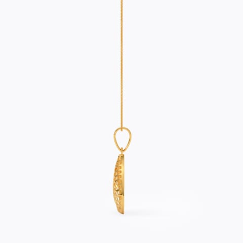 Sheer Grid 22KT Gold Pendant Sheer Grid 22KT Gold Pendant