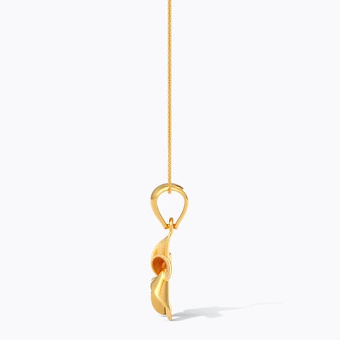 Floral Mirage 22KT Gold Pendant Floral Mirage 22KT Gold Pendant