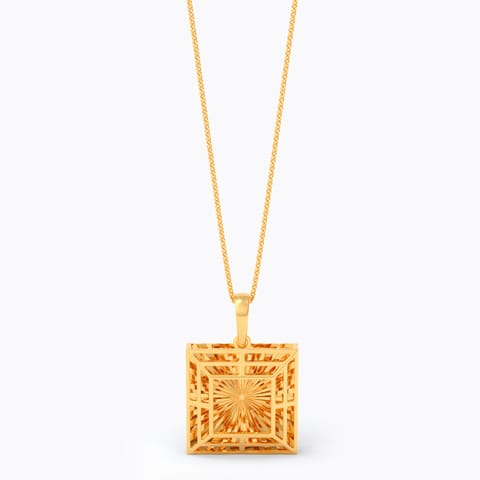 Zarinah 22KT Gold Pendant