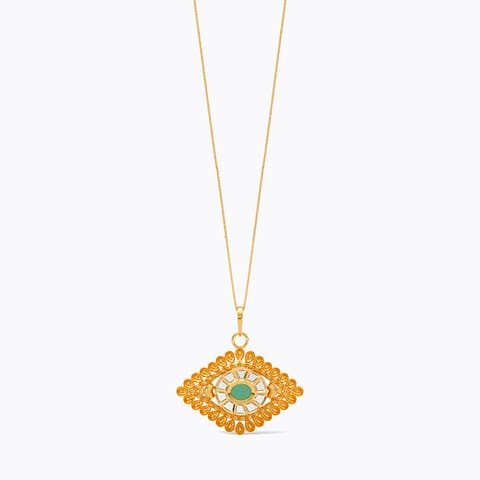 Kundan Kavach 22KT Gemstone Pendant Kundan Kavach 22KT Gemstone Pendant
