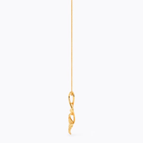 Golden Buttercup 22KT Gold Pendant