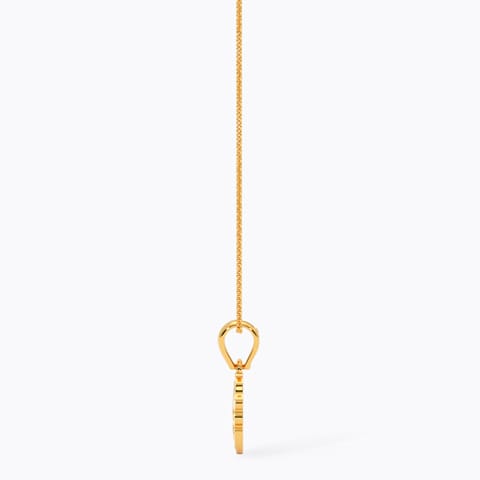 Cupcake 22KT Gold Pendant