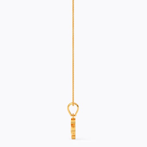Cute Frames 22KT Gold Pendant