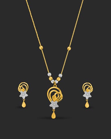 Pratyusha 22Kt Gold Necklace Sets Pratyusha 22Kt Gold Necklace Sets
