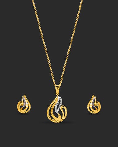 Shina 22Kt Gold Pendant Sets