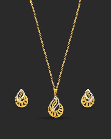 Huri 22Kt Gold Pendant Sets