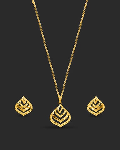 Priya 22Kt Gold Pendant Sets