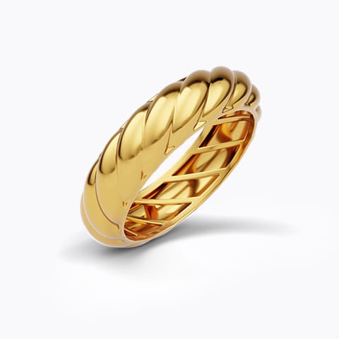 Royal Imprint 22KT Gold Ring for Men Royal Imprint 22KT Gold Ring for Men