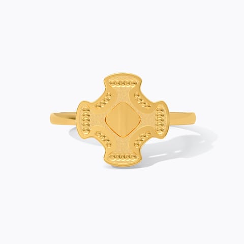Gold Rings 22 Karat Yellow Gold Siti Shine 22KT Gold Ring