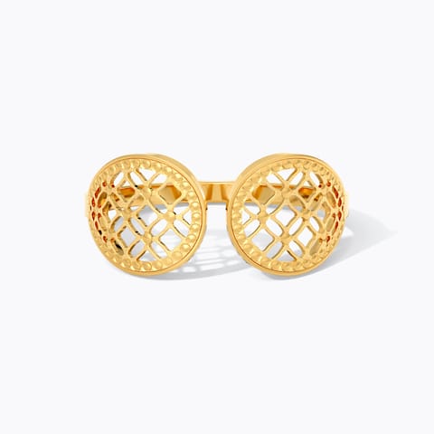 Vaidehi Vibe 22KT Gold Open Ring